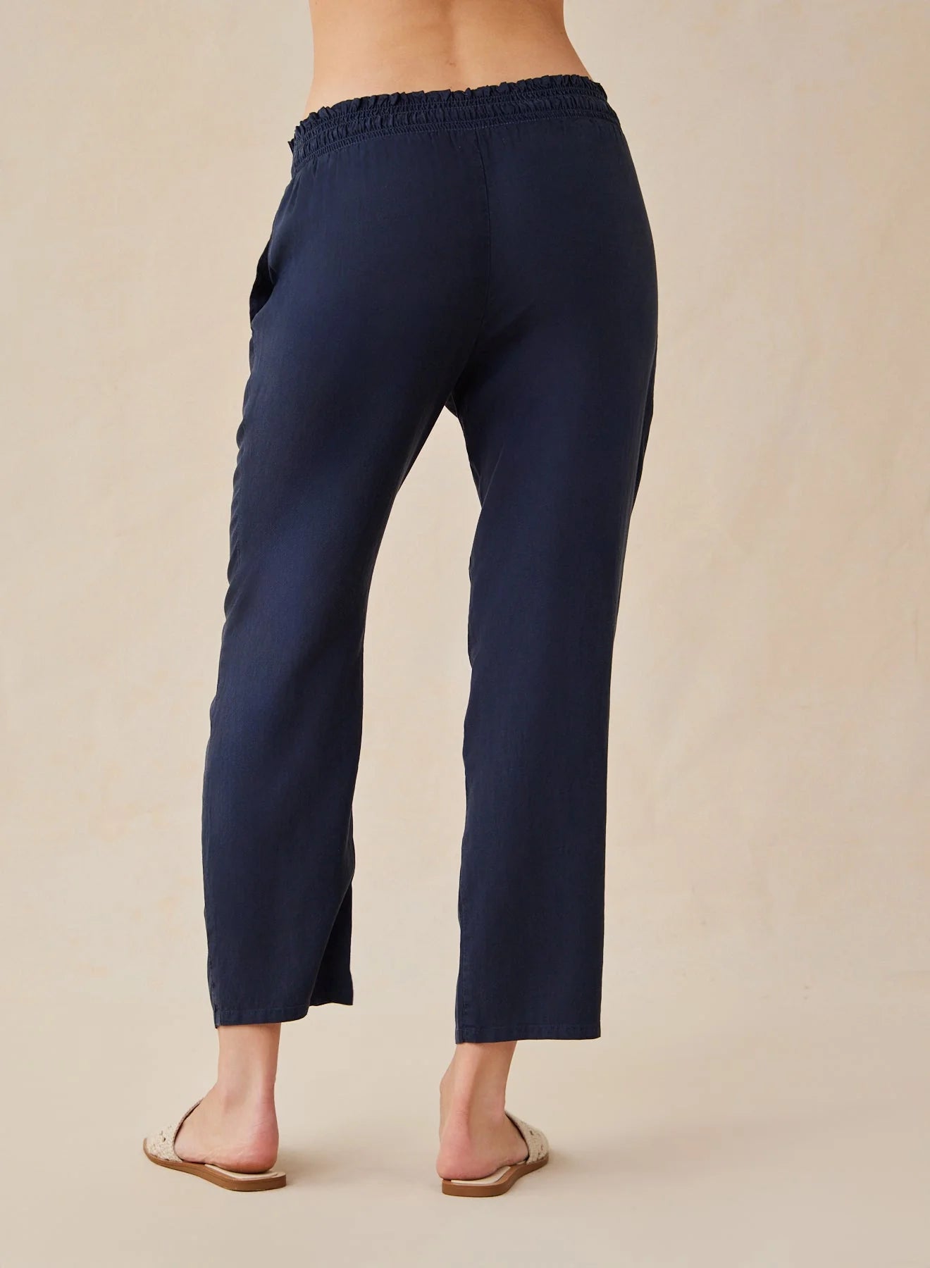 Bella Dahl Smocked Waist Trousers