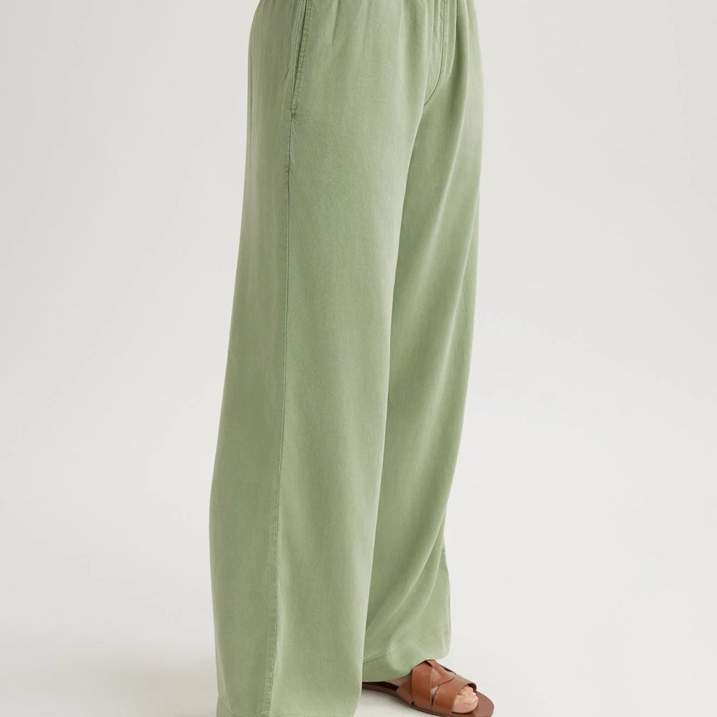 Bella Dahl Smocked Waist Wide Leg Pants