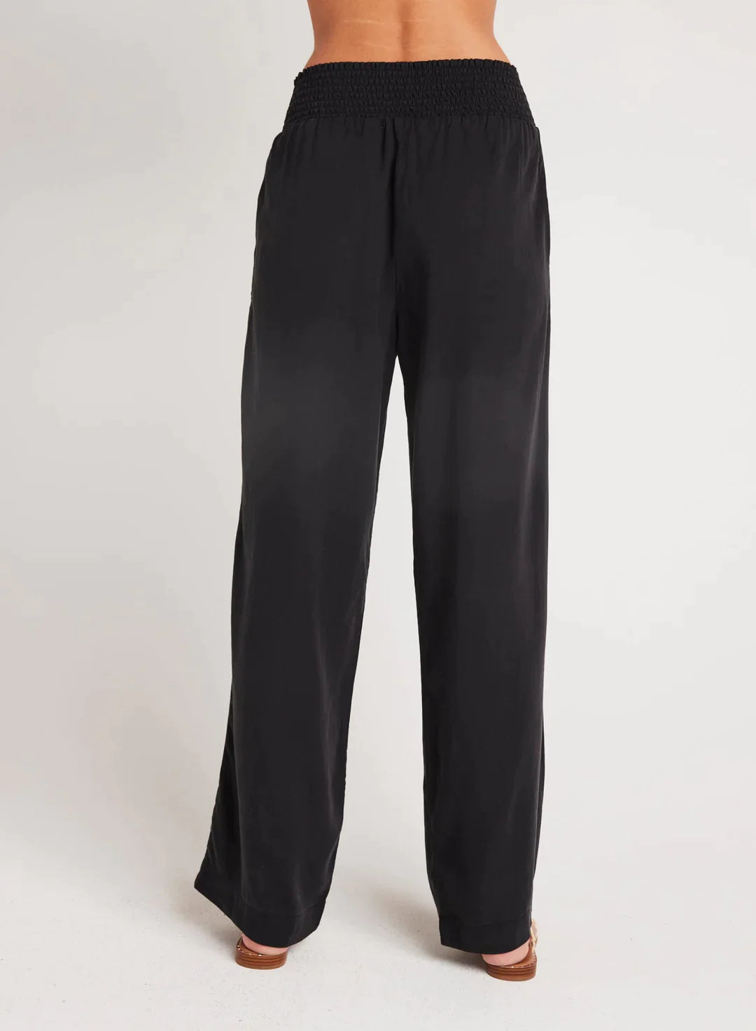 Bella Dahl Smocked Waist Wide Leg Pants