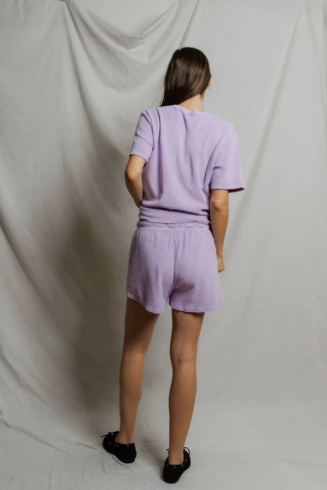 Perfect White Tee Summer Loop Terry Sweatshort