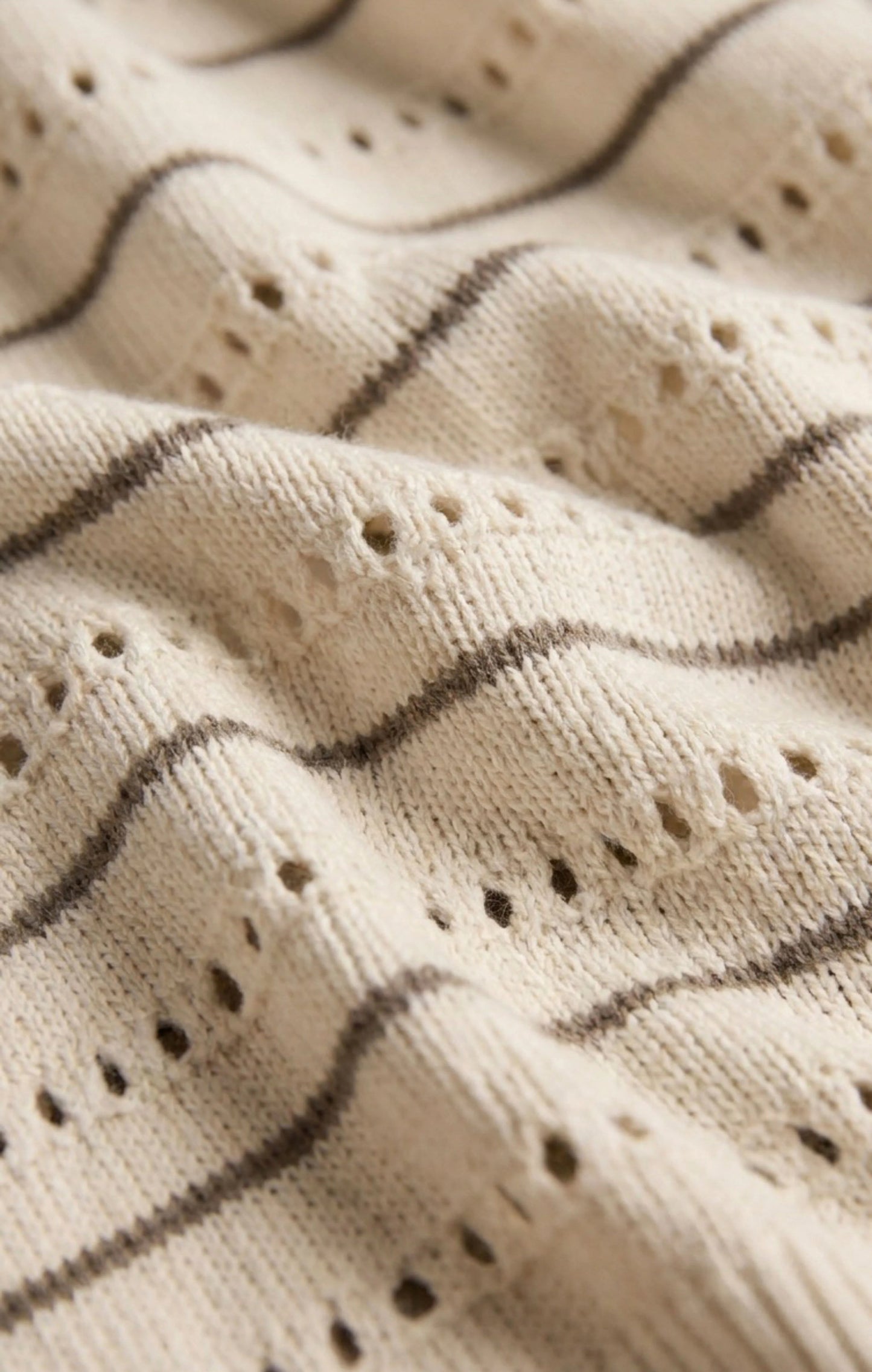 Z Supply Darby Stripe Pointelle Sweater
