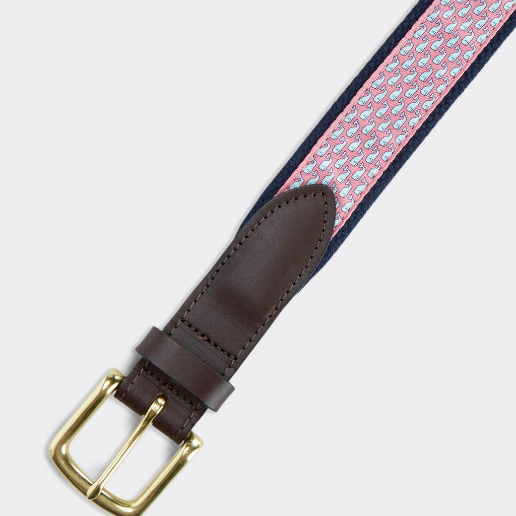 Vineyard Vines Men's Vineyard Whale Canvas Club Belt