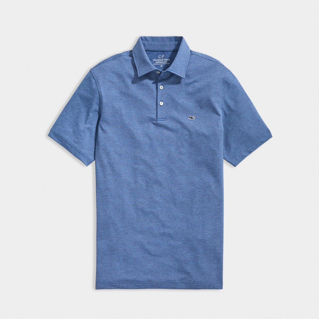 Vineyard Vines Men's St. Jean Stripe Sankaty Polo