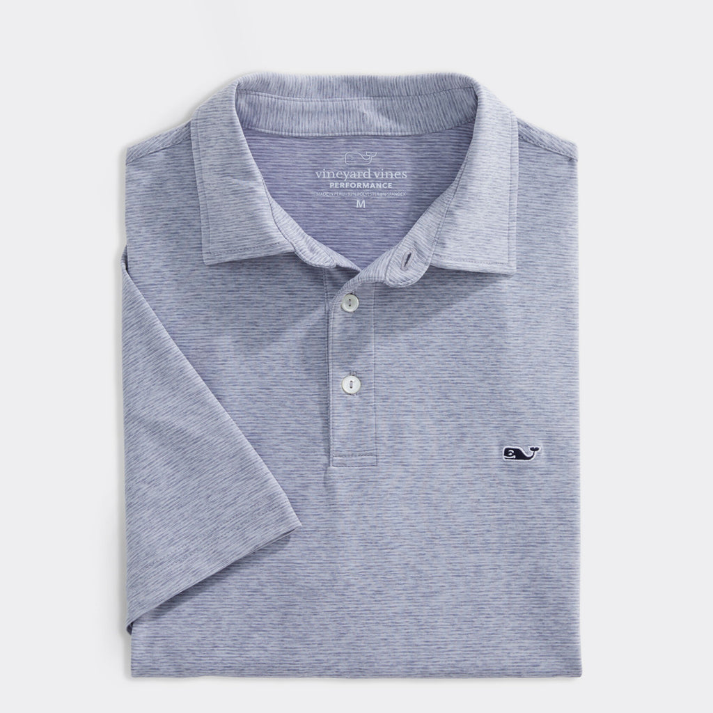 Vineyard Vines Men's St. Jean Stripe Sankaty Polo