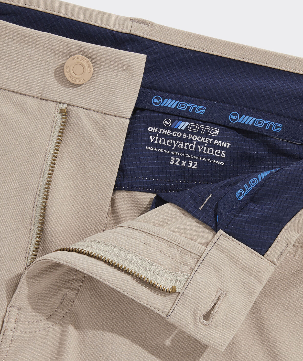 Vineyard Vines On-The-Go Canvas 5-Pocket Pants