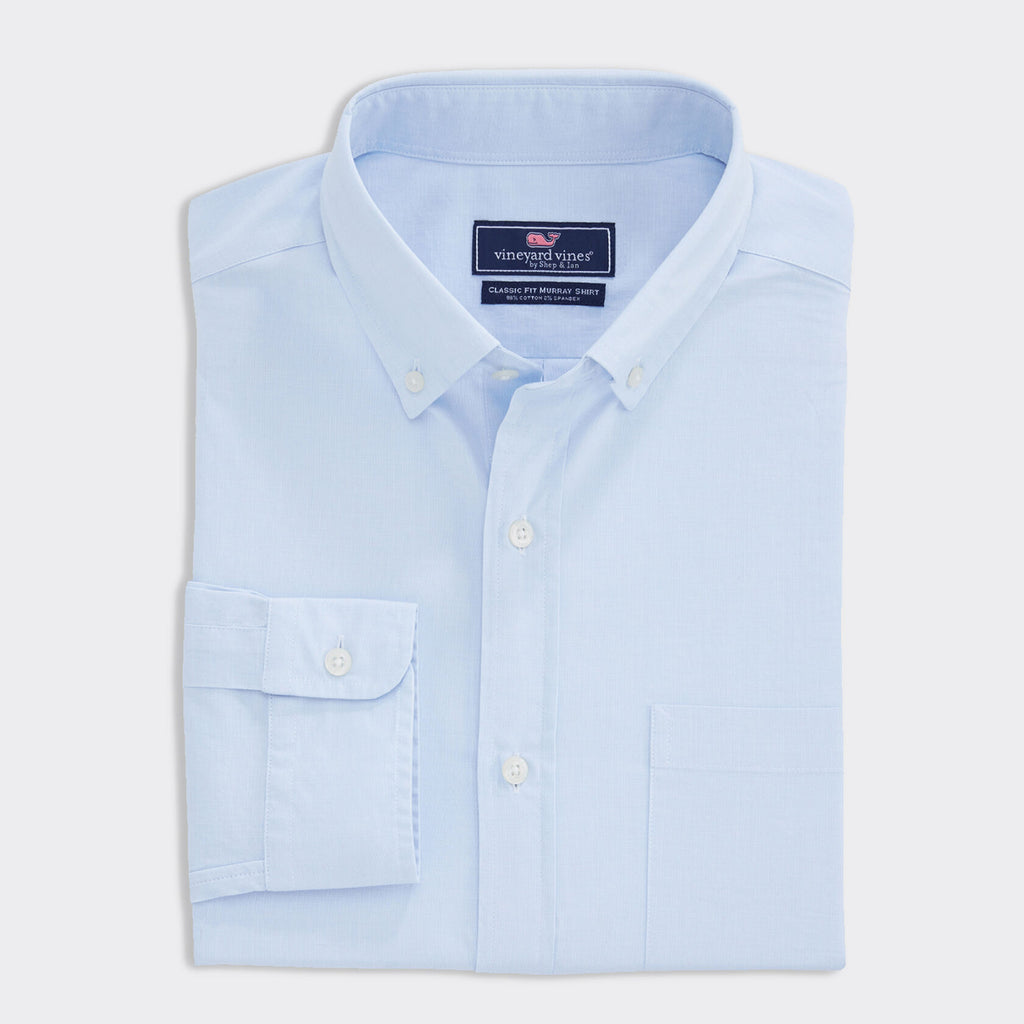 Vineyard Vines Men's Stretch Cotton Solid Shirt