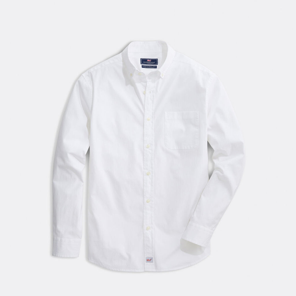 Vineyard Vines Men's Stretch Cotton Solid Shirt