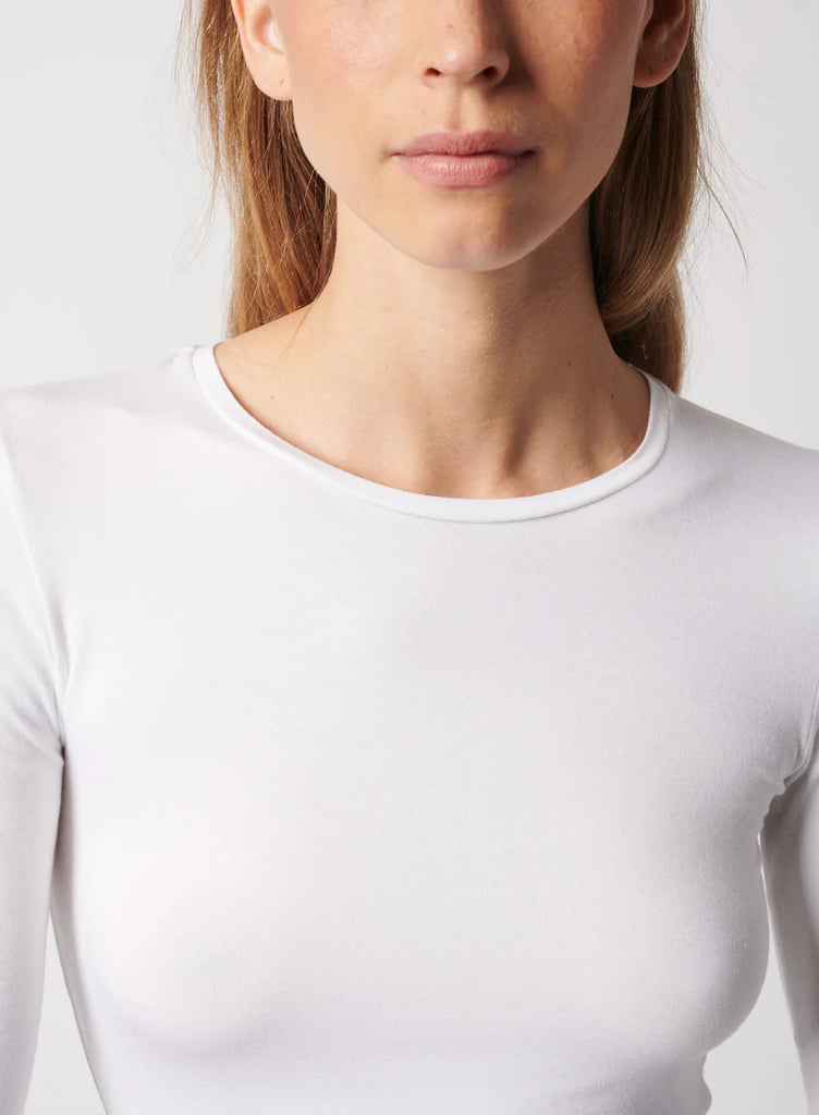 Majestic Filatures Soft Touch Long Sleeve Crewneck Shirt