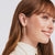 Julie Vos Windsor Cubic Zirconia Hoop Earrings