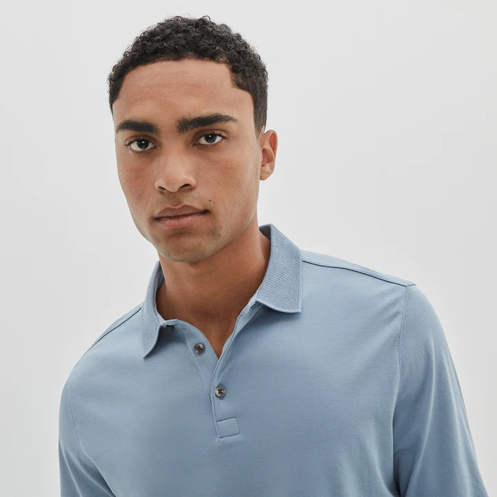 Robert Barakett The Barakett Long Sleeve Polo