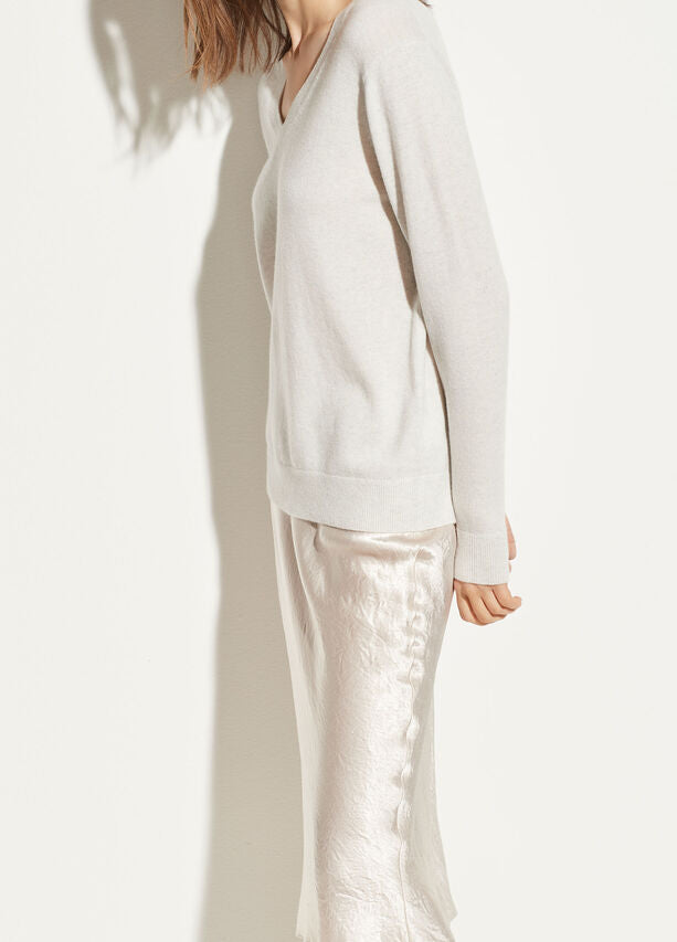 Vince Cashmere Weekend V-Neck Sweater