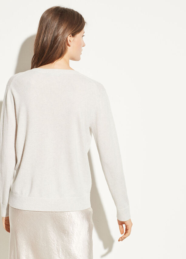 Vince Cashmere Weekend V-Neck Sweater