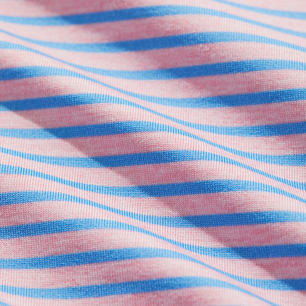 Vineyard Vines Performance Bradley Stripe Sankaty Polo
