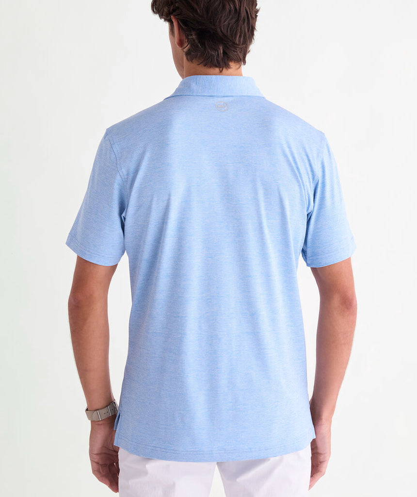 Vineyard Vines Men's St. Jean Stripe Sankaty Polo