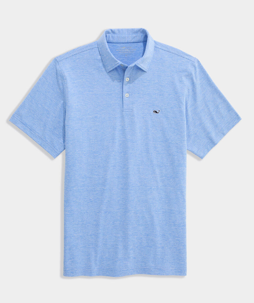 Vineyard Vines Men's St. Jean Stripe Sankaty Polo