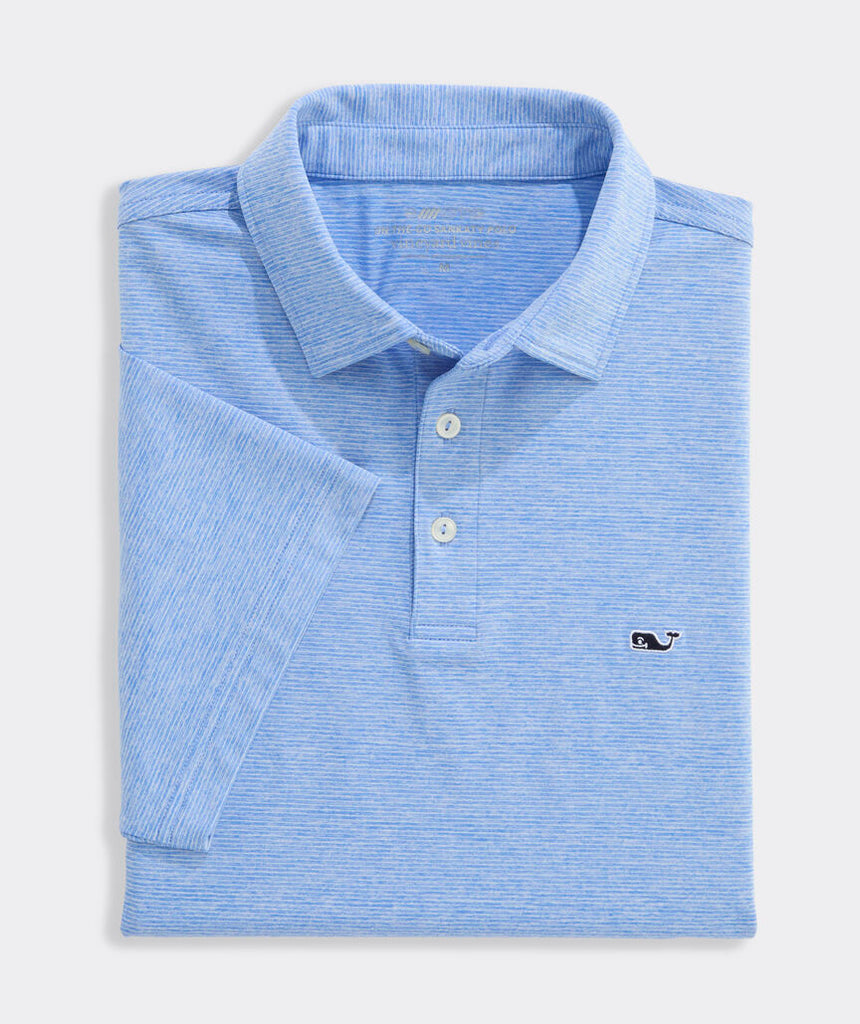 Vineyard Vines Men's St. Jean Stripe Sankaty Polo