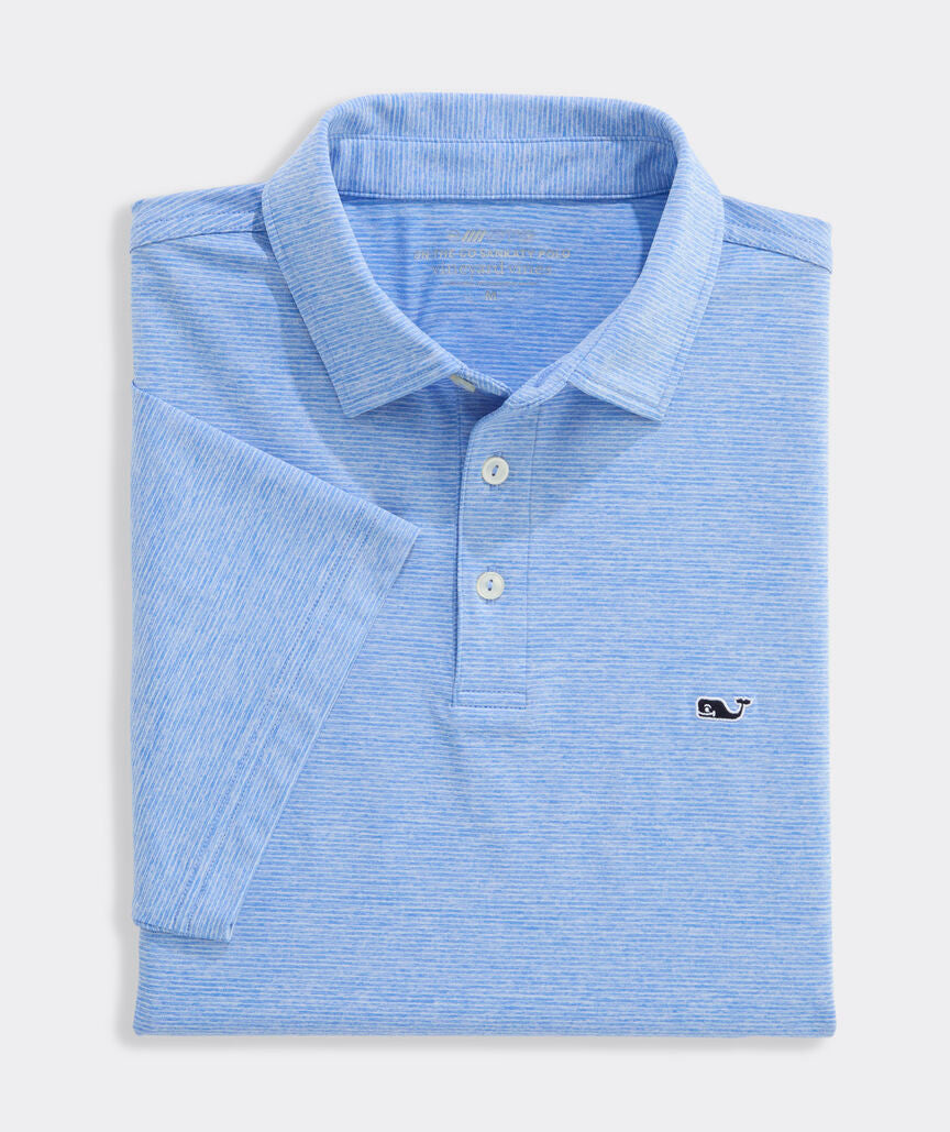 Vineyard Vines Men's St. Jean Stripe Sankaty Polo