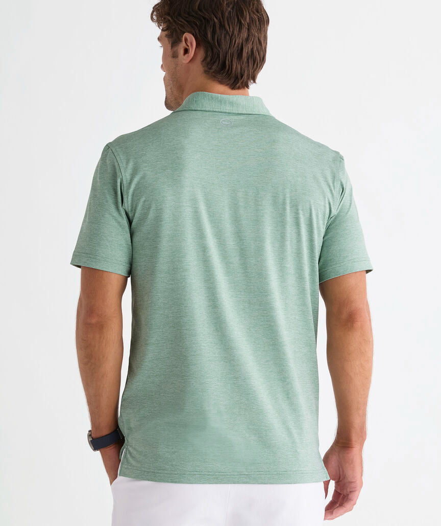 Vineyard Vines Men's St. Jean Stripe Sankaty Polo