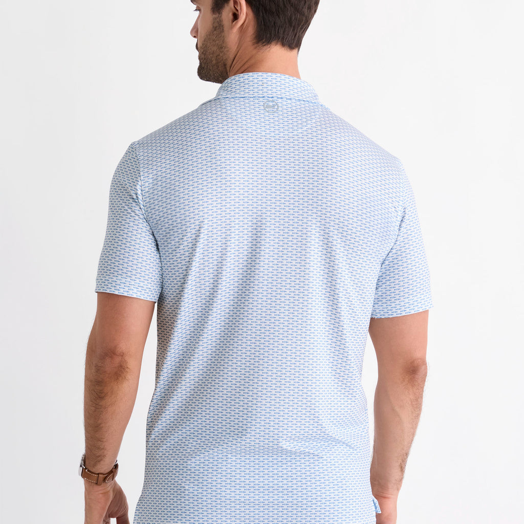 Vineyard Vines Performance Printed Sankaty Polo