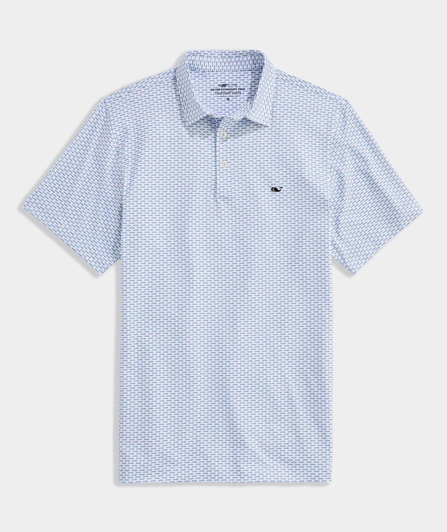 Vineyard Vines Performance Printed Sankaty Polo