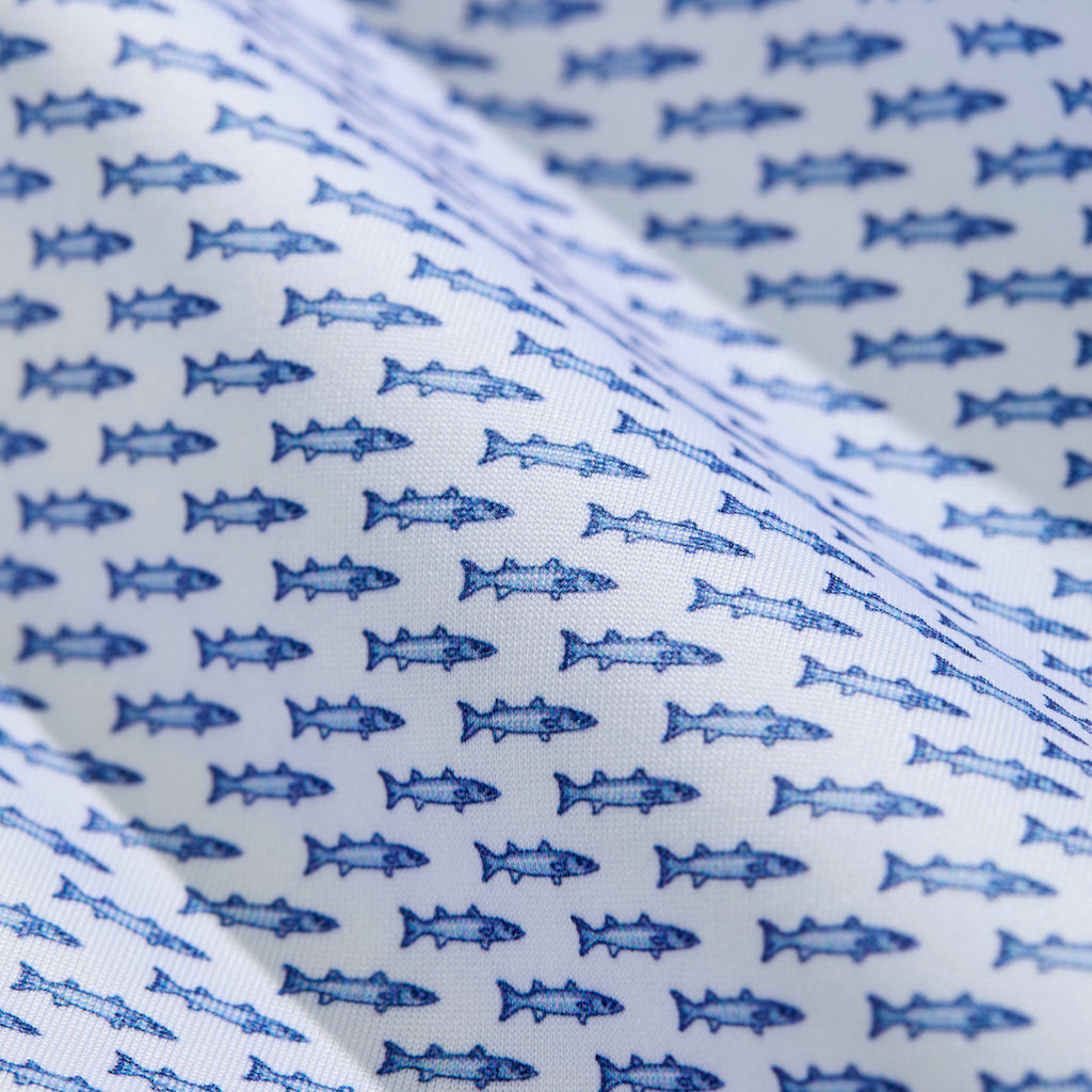 Vineyard Vines Performance Printed Sankaty Polo