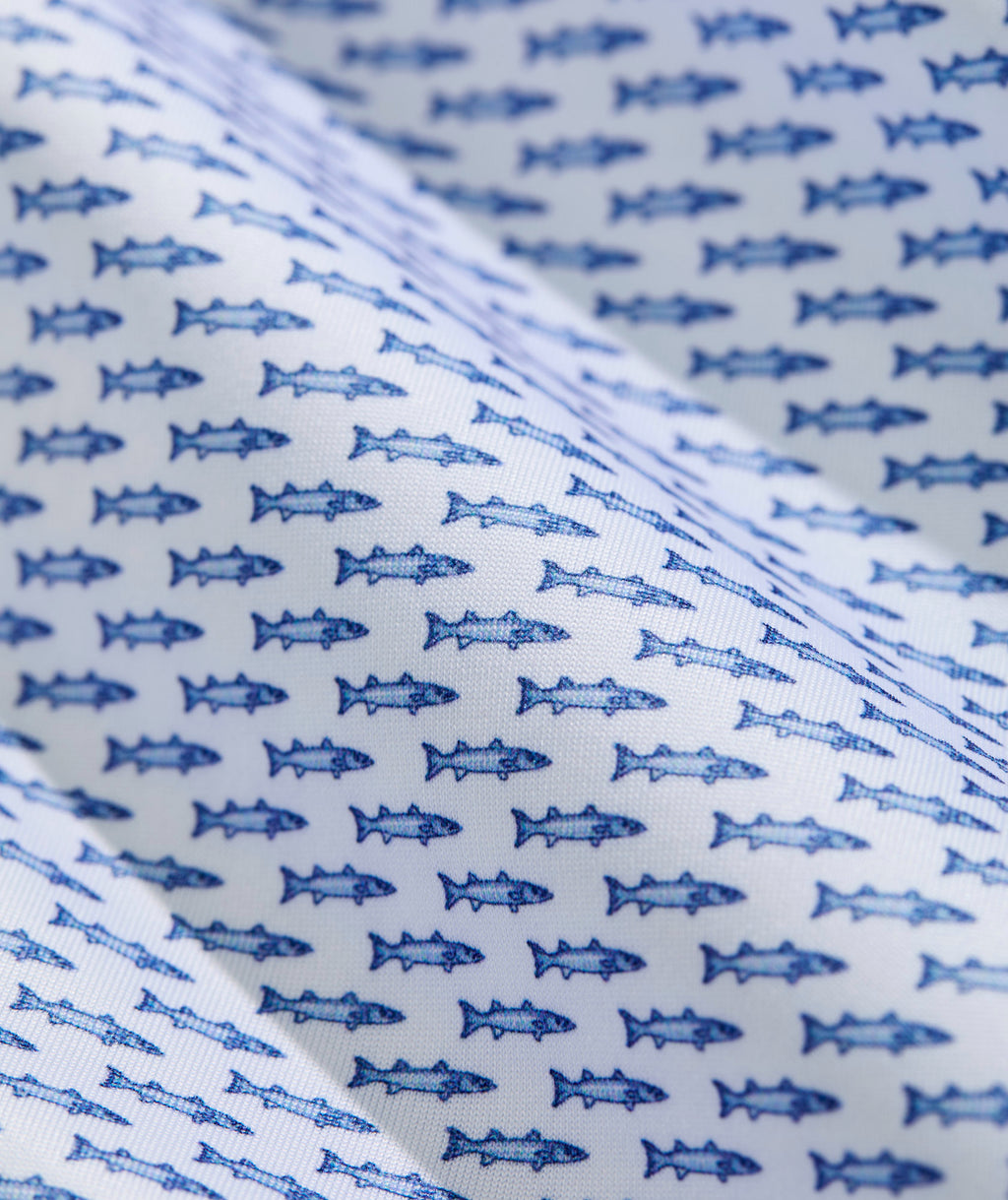 Vineyard Vines Performance Printed Sankaty Polo