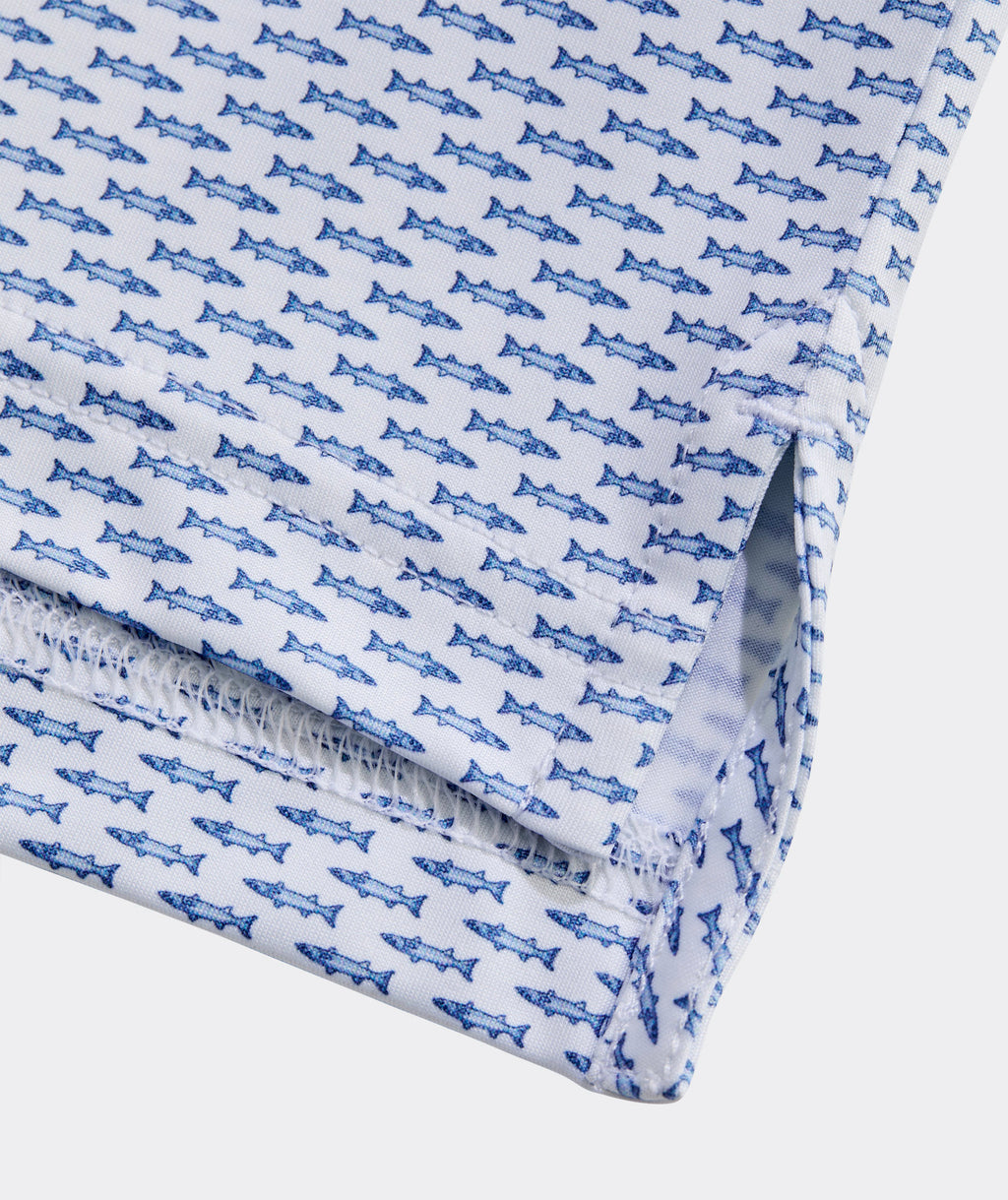 Vineyard Vines Performance Printed Sankaty Polo