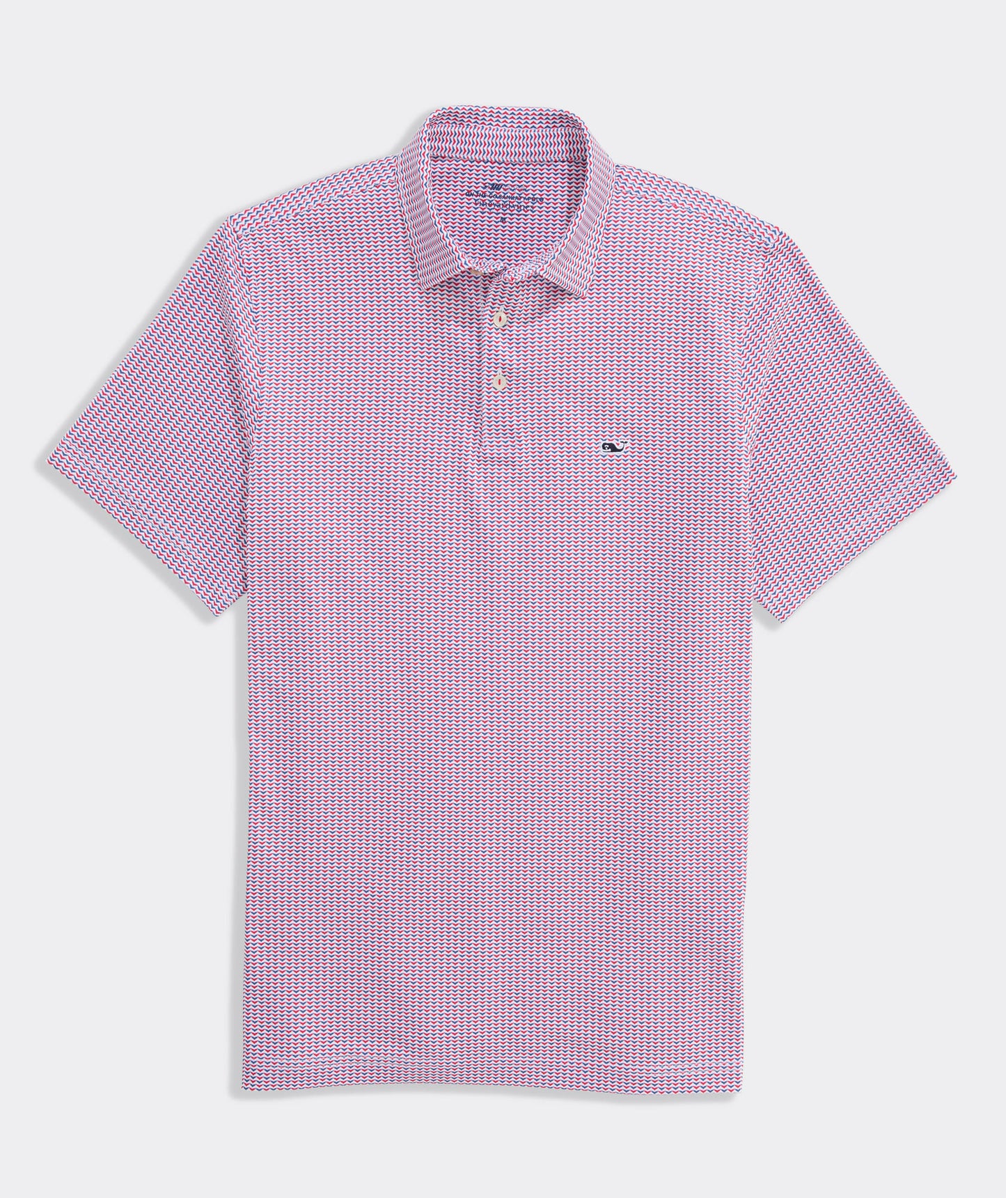 Vineyard Vines Performance Printed Sankaty Polo