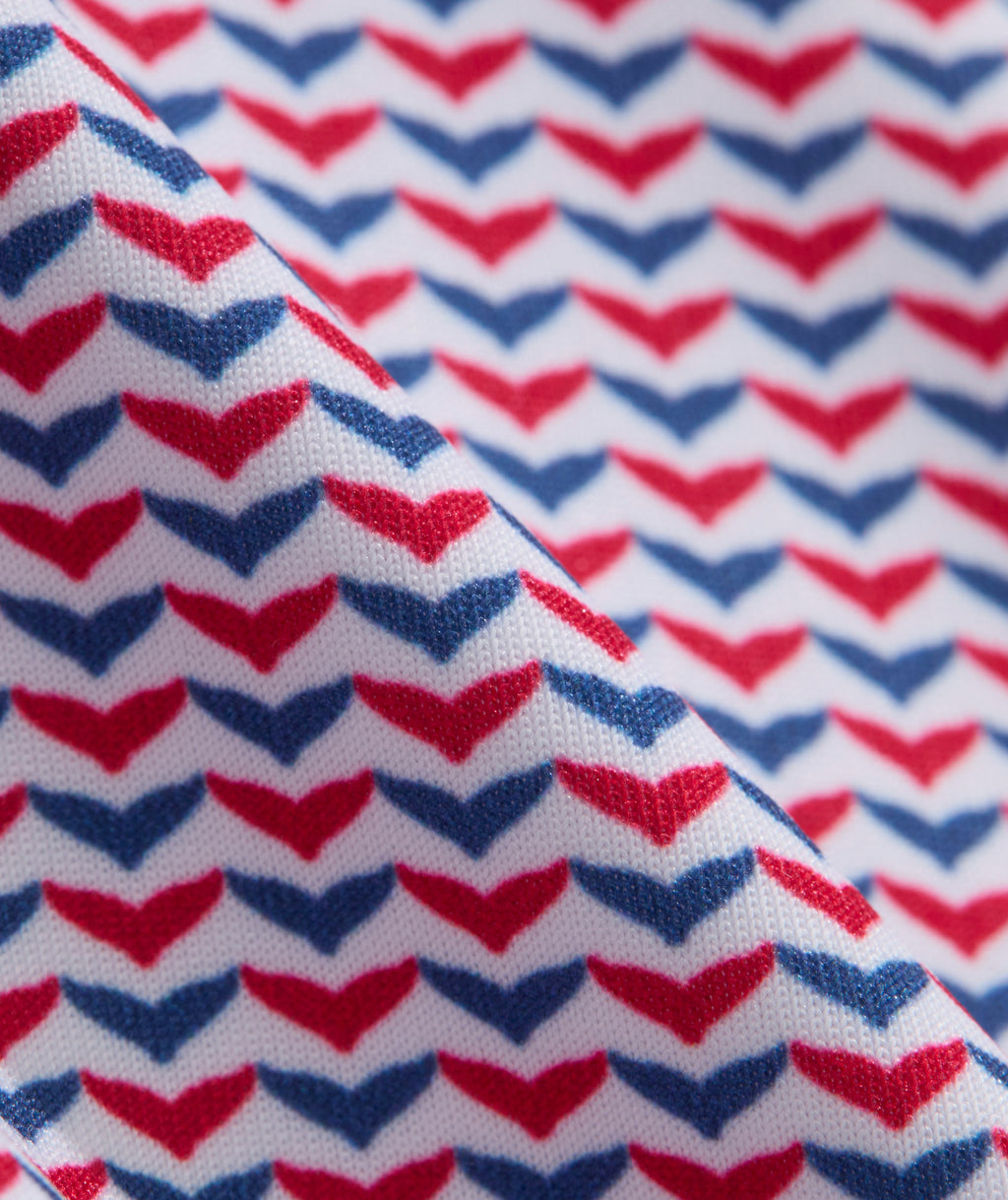 Vineyard Vines Performance Printed Sankaty Polo