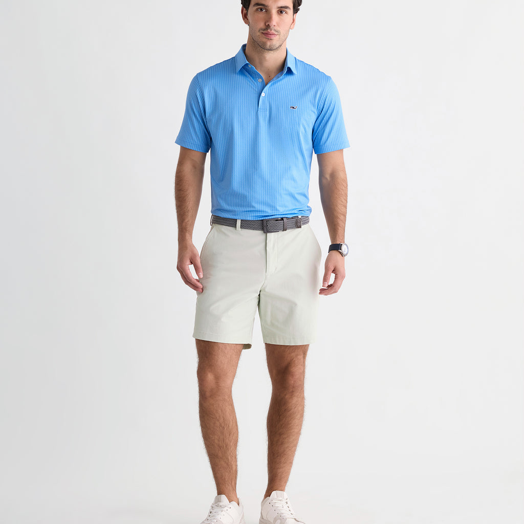 Vineyard Vines Performance Printed Sankaty Polo