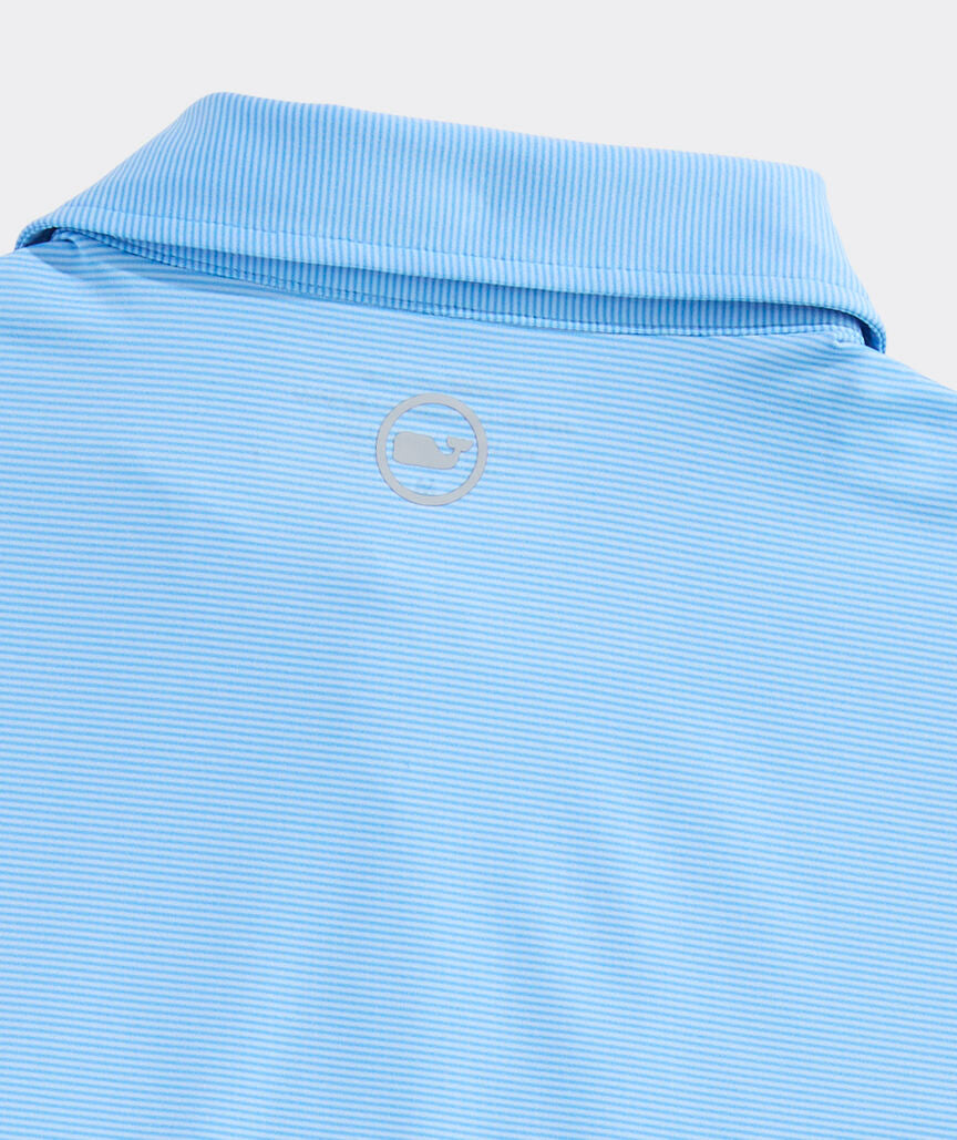 Vineyard Vines Performance Anegada Stripe Sankaty Polo