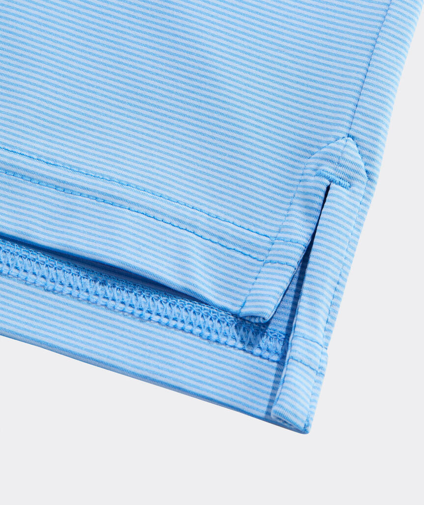 Vineyard Vines Performance Anegada Stripe Sankaty Polo