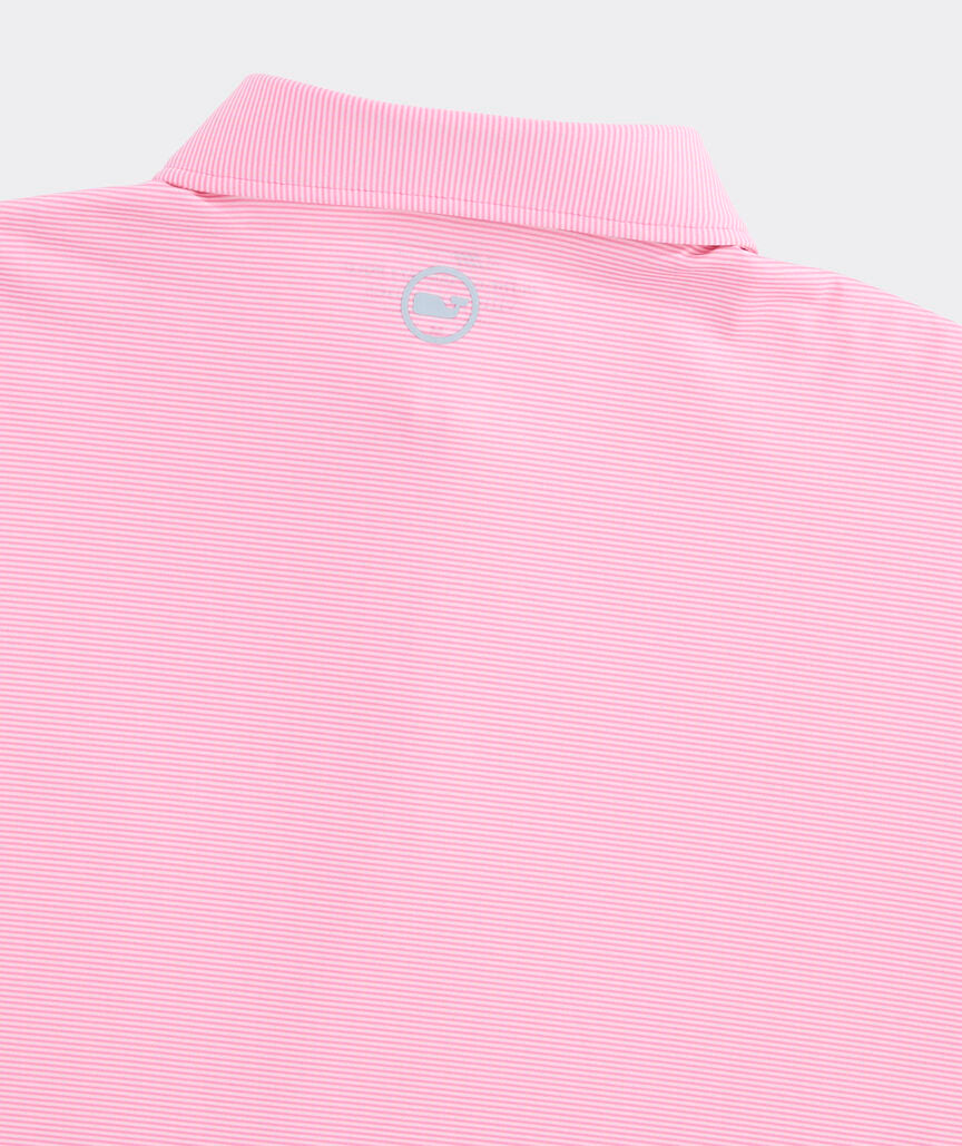 Vineyard Vines Performance Anegada Stripe Sankaty Polo