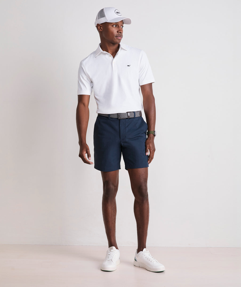 Vineyard Vines Performance Solid Sankaty Polo