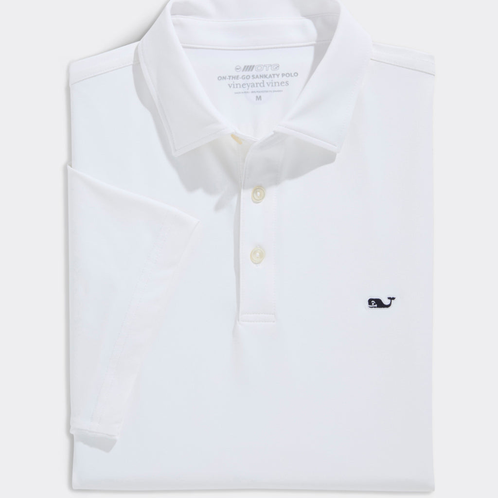 Vineyard Vines Performance Solid Sankaty Polo