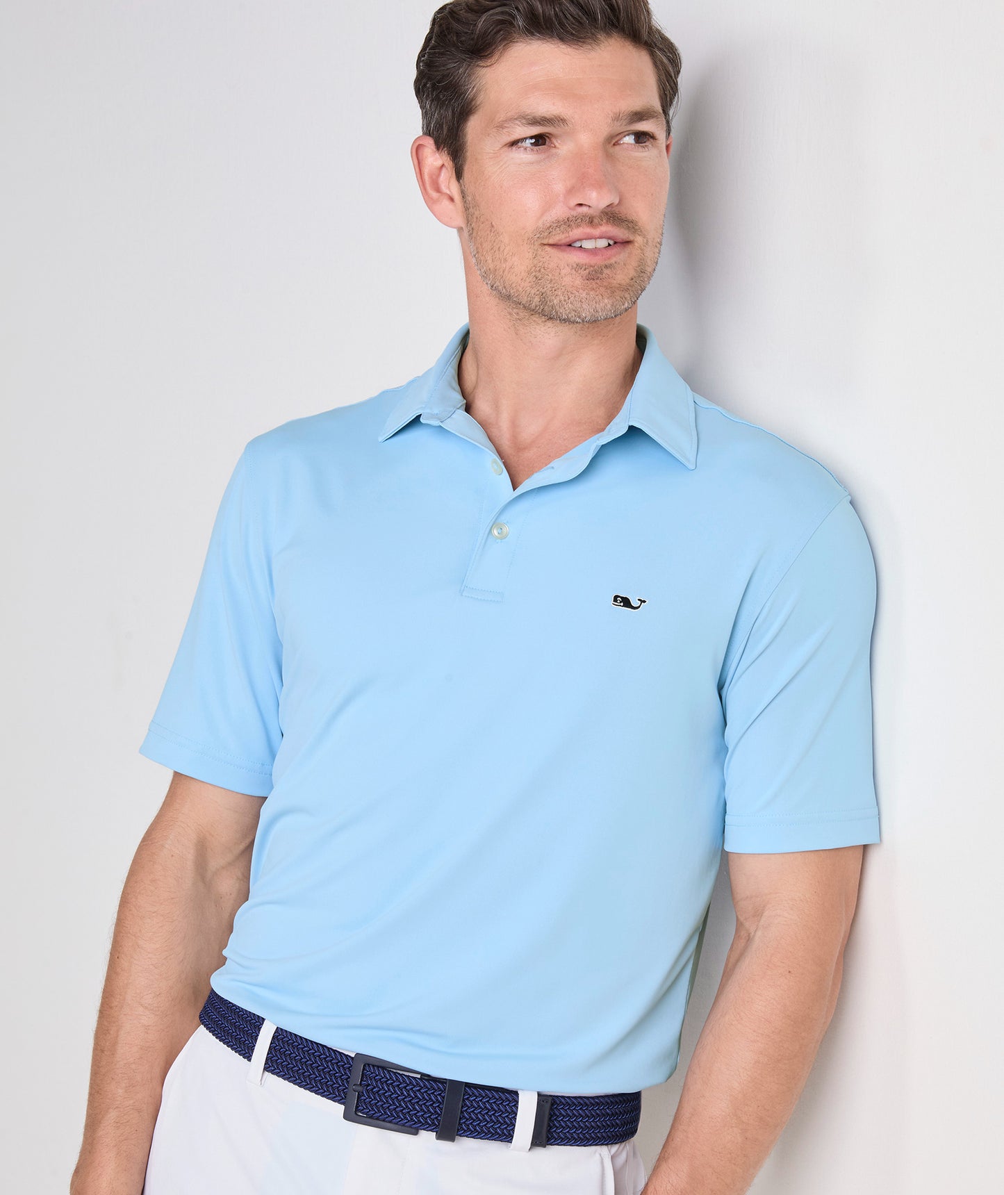 Vineyard Vines Performance Solid Sankaty Polo