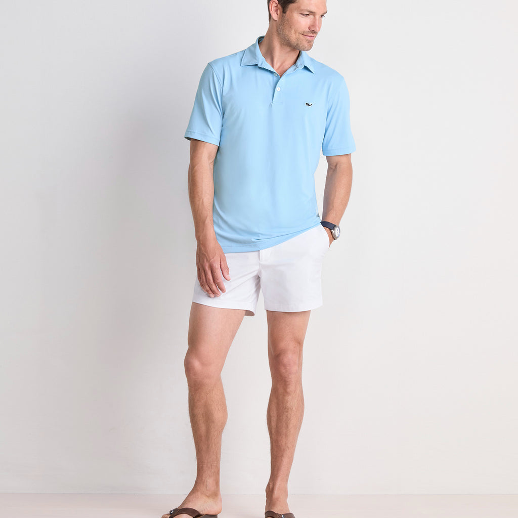 Vineyard Vines Performance Solid Sankaty Polo