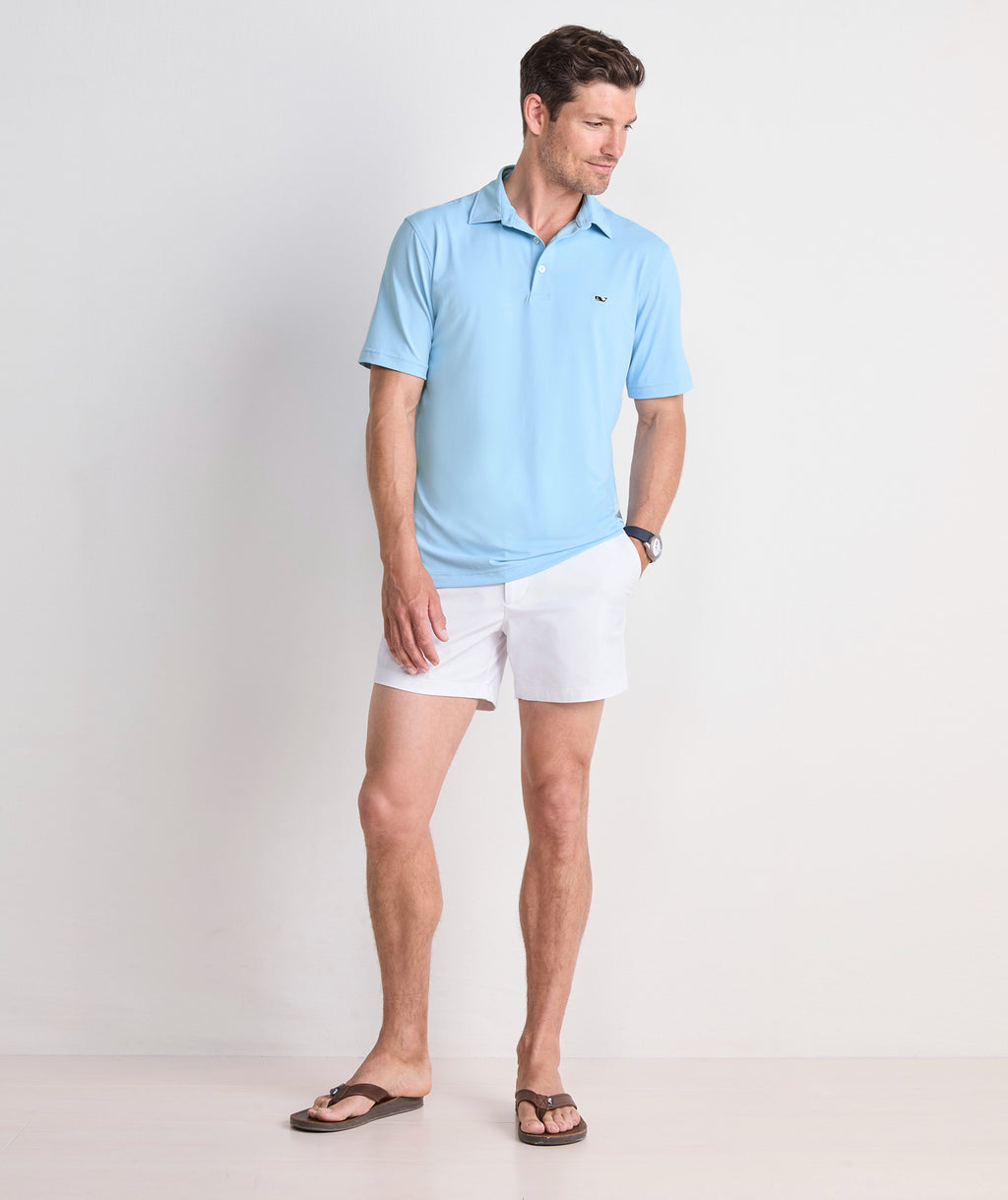 Vineyard Vines Performance Solid Sankaty Polo