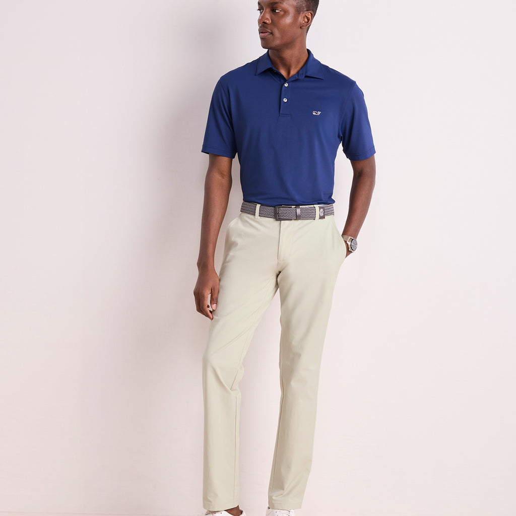 Vineyard Vines Performance Solid Sankaty Polo