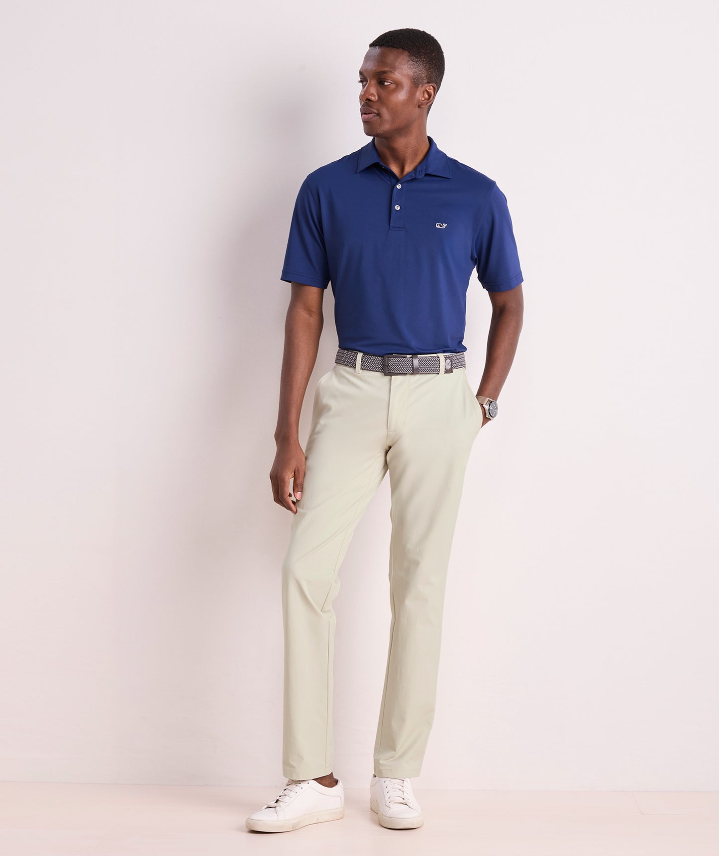 Vineyard Vines Performance Solid Sankaty Polo