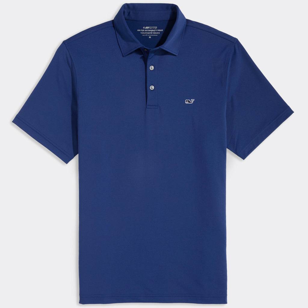 Vineyard Vines Performance Solid Sankaty Polo