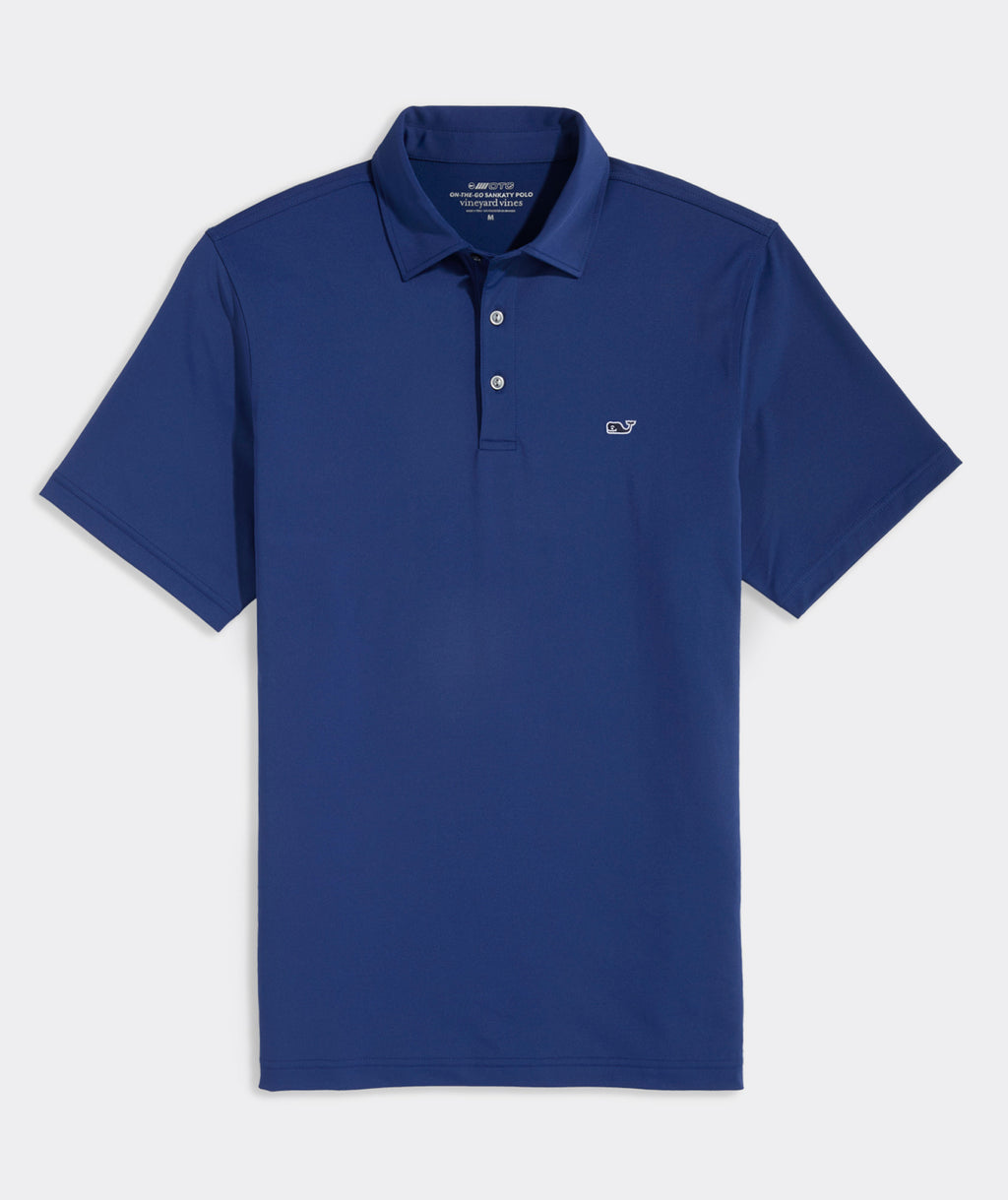 Vineyard Vines Performance Solid Sankaty Polo