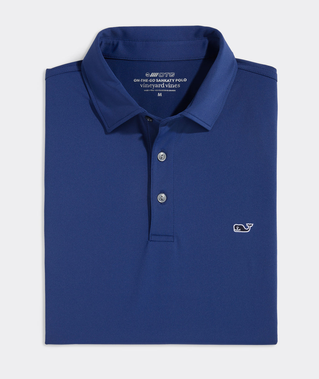 Vineyard Vines Performance Solid Sankaty Polo