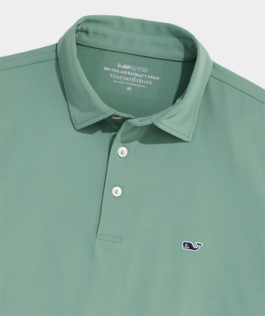 Vineyard Vines Performance Solid Sankaty Polo