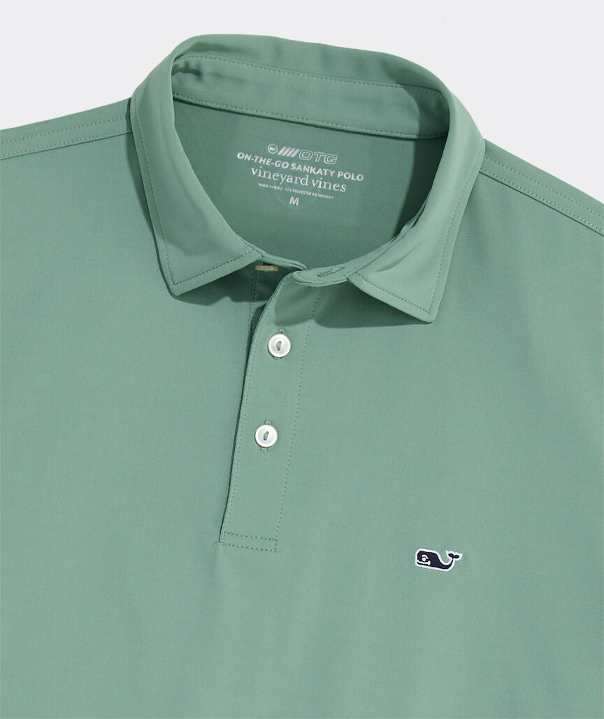 Vineyard Vines Performance Solid Sankaty Polo
