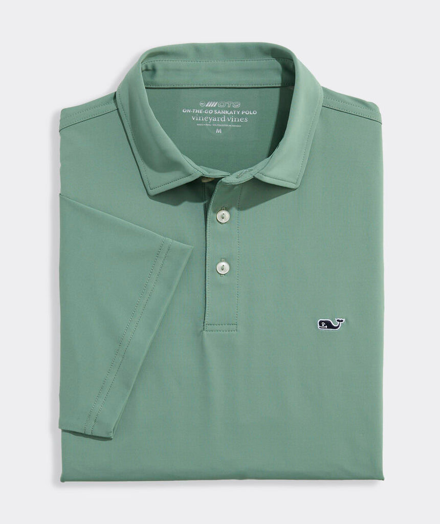Vineyard Vines Performance Solid Sankaty Polo