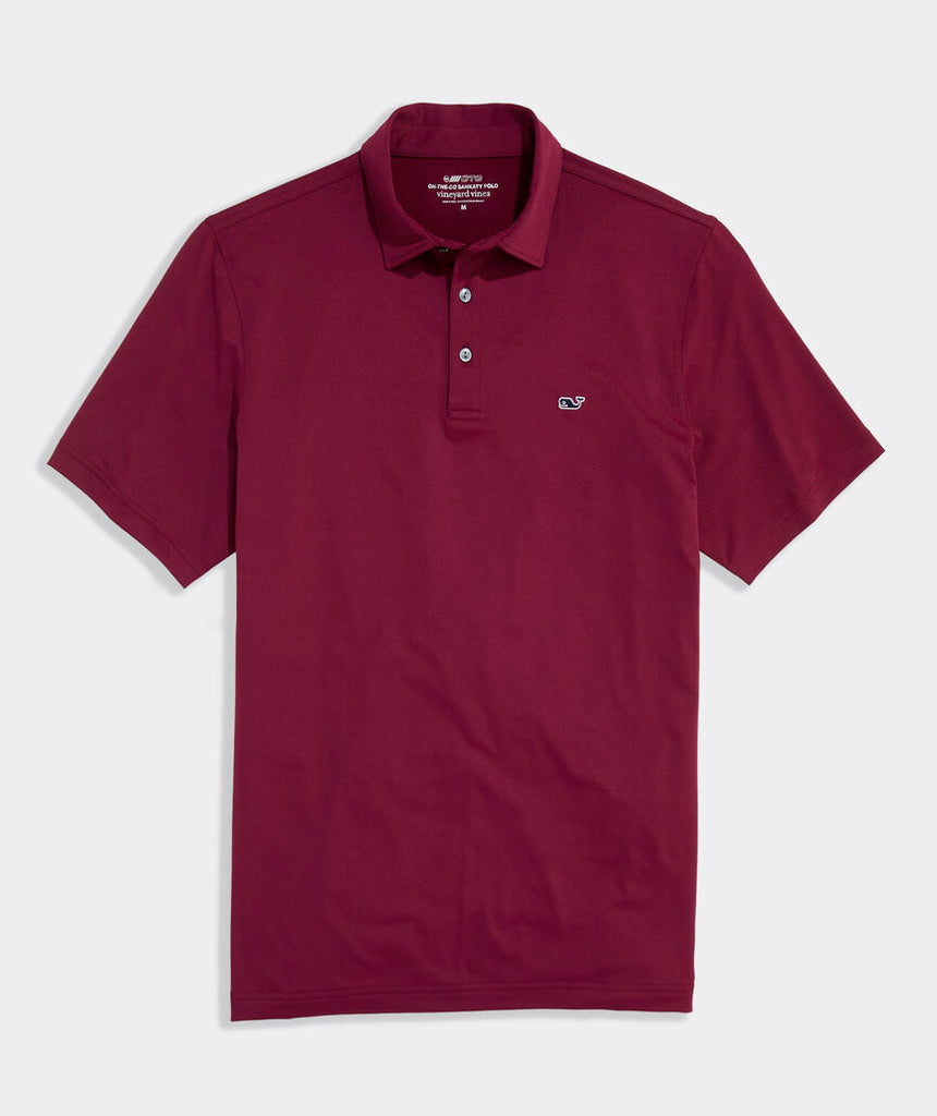 Vineyard Vines Performance Solid Sankaty Polo