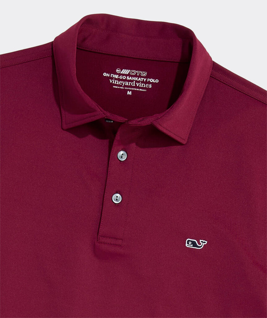 Vineyard Vines Performance Solid Sankaty Polo