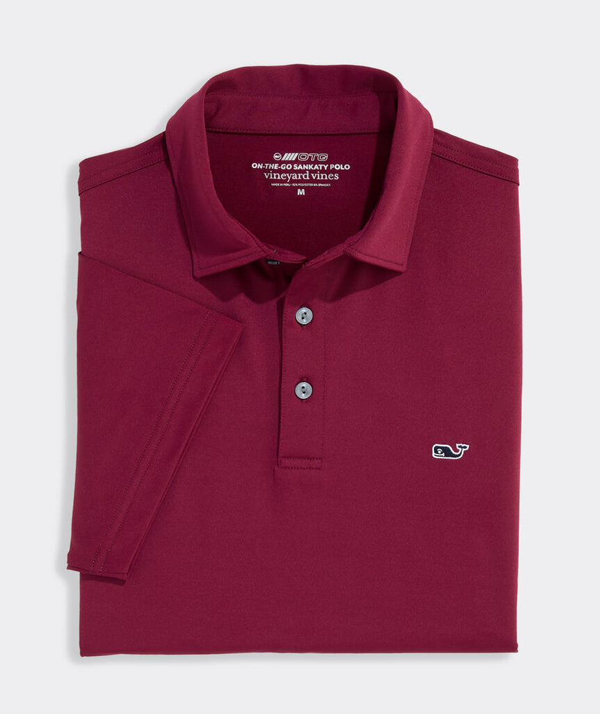 Vineyard Vines Performance Solid Sankaty Polo