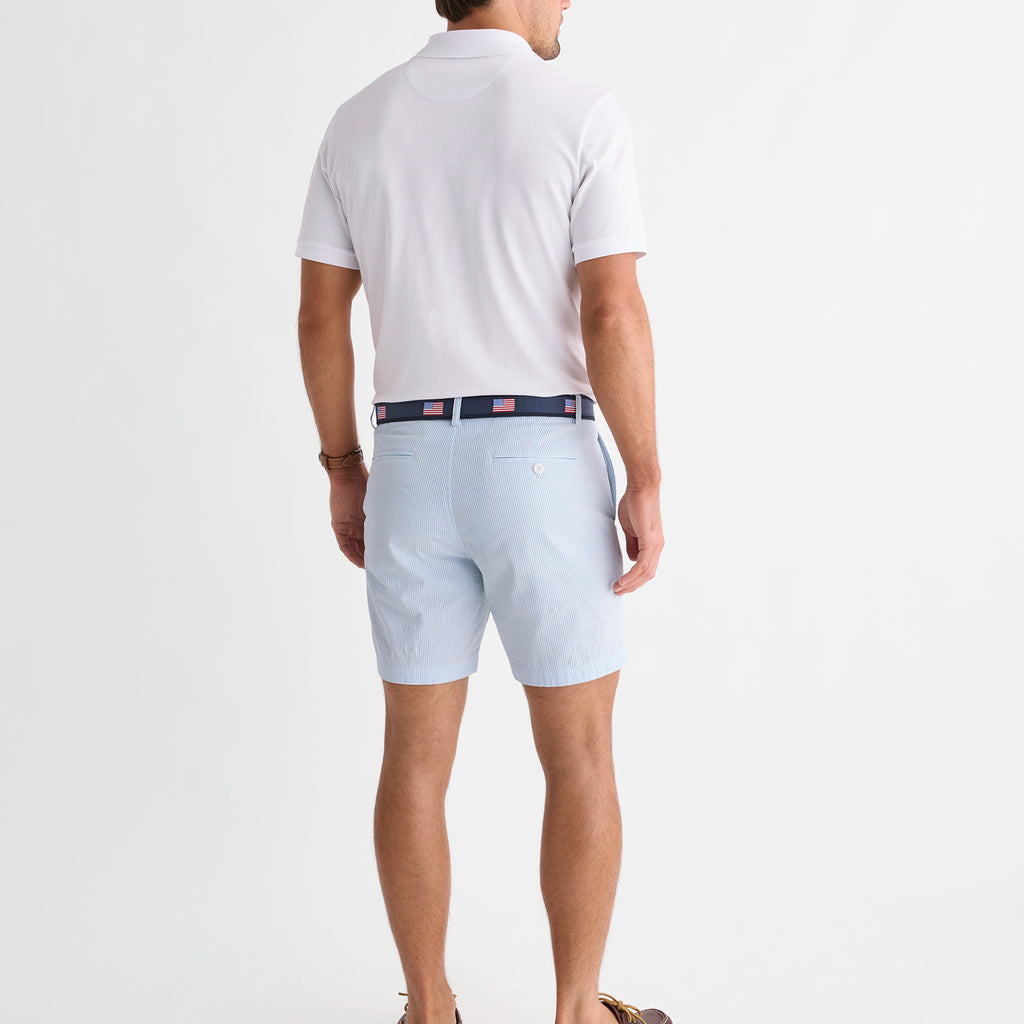 Vineyard Vines 7 Inch Seersucker Chilmark Chino Shorts